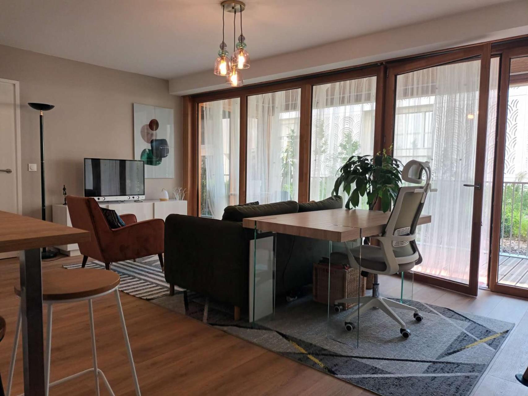 Saint Jean Gare Bel T3 Appartement Free Parking Bordeaux Exterior foto